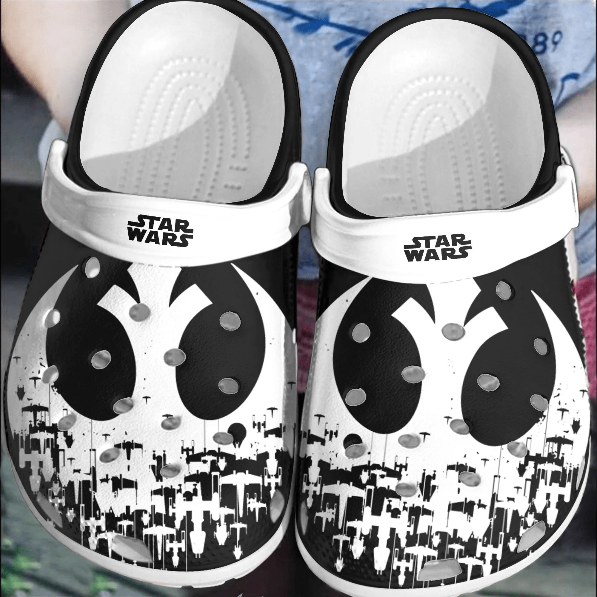 Footwearmerch Star Wars Crocs Crocband Comfortable Shoes Clogs For Men Women
