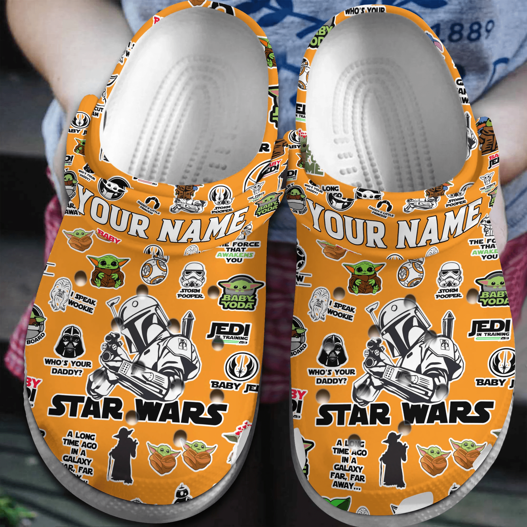 Footwearmerch Star Wars Movie Crocs Crocband Clogs Shoes Comfortable For Men Women and Kids