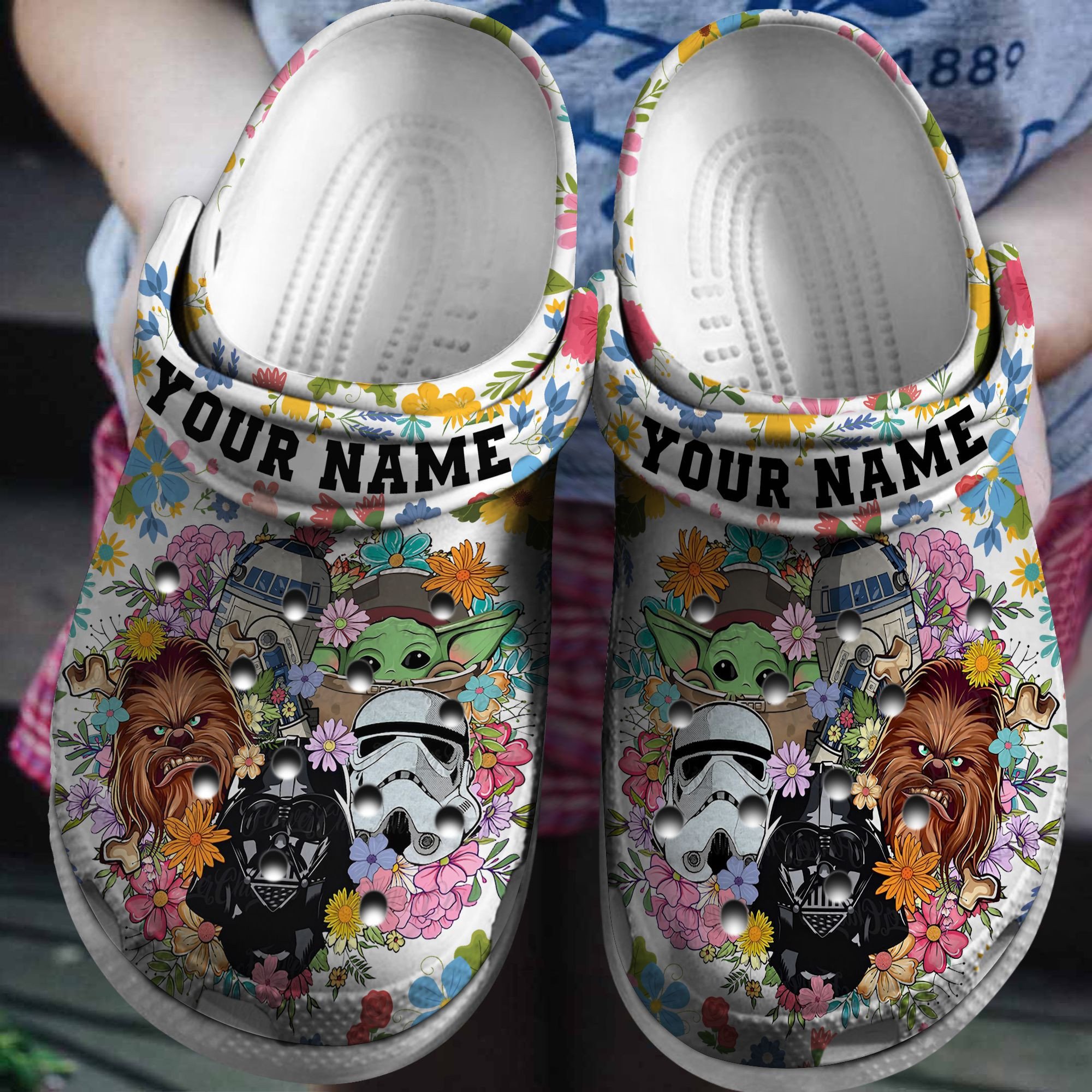 Footwearmerch Star Wars Movie Crocs Crocband Clogs Shoes Comfortable For Men Women and Kids