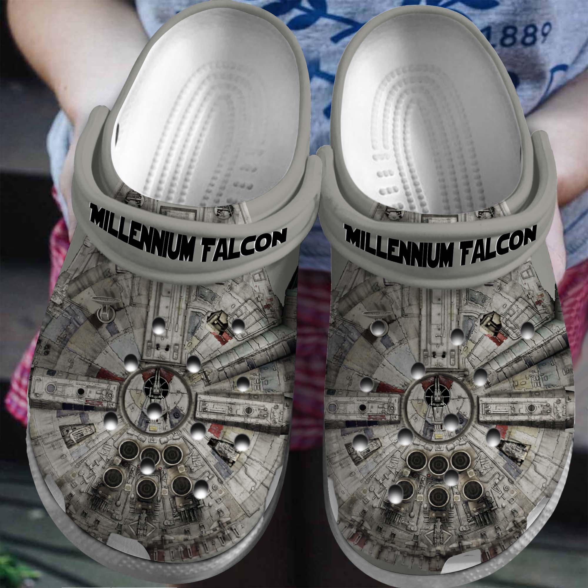 Footwearmerch Star Wars Movie Crocs Crocband Clogs Shoes Comfortable For Men Women and Kids