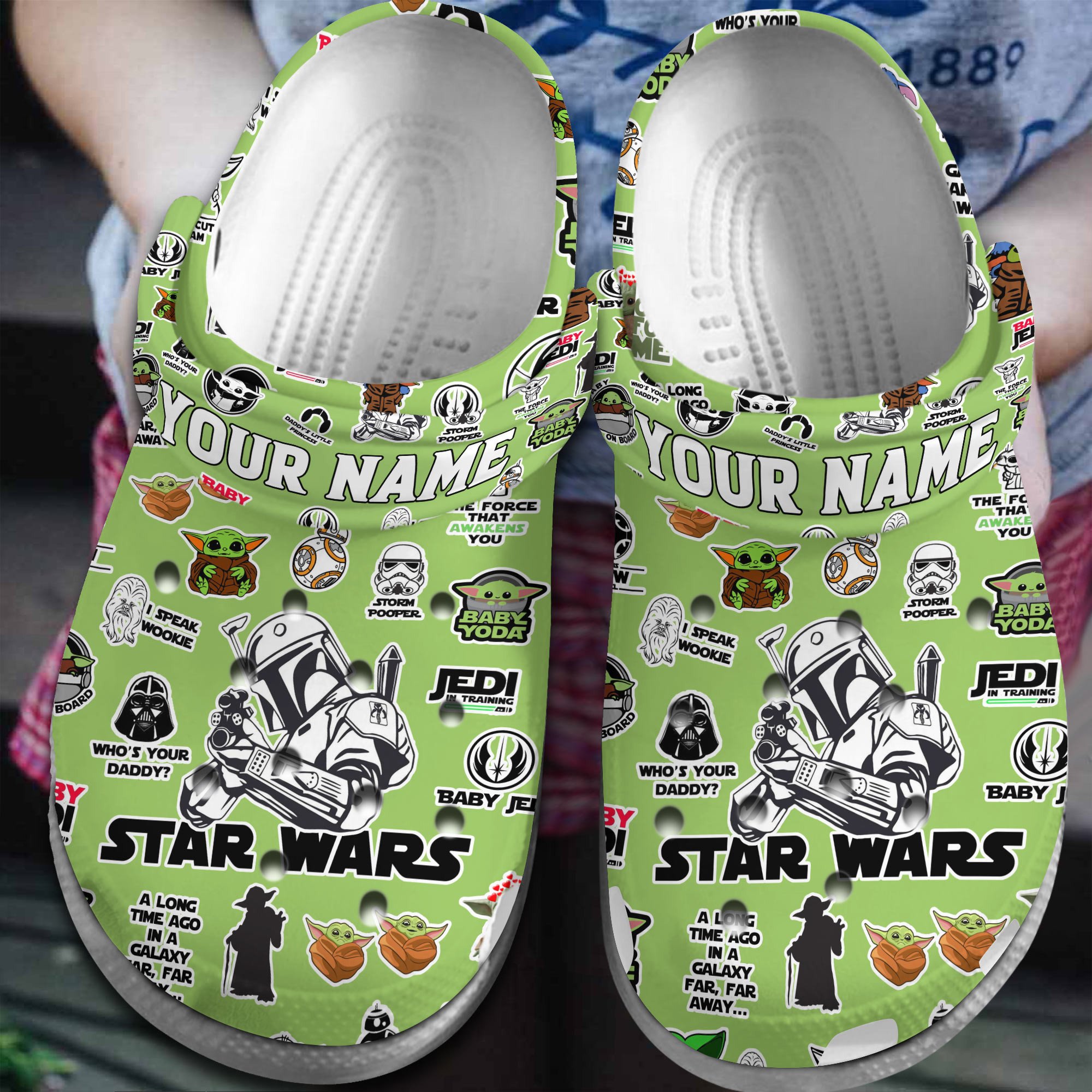 Footwearmerch Star Wars Movie Crocs Crocband Clogs Shoes Comfortable For Men Women and Kids