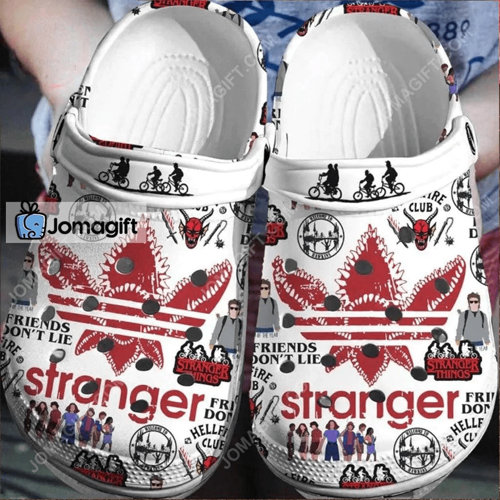 Footwearmerch Stranger Things Crocs Clogs Crocband Comfortable Shoes For Men Women