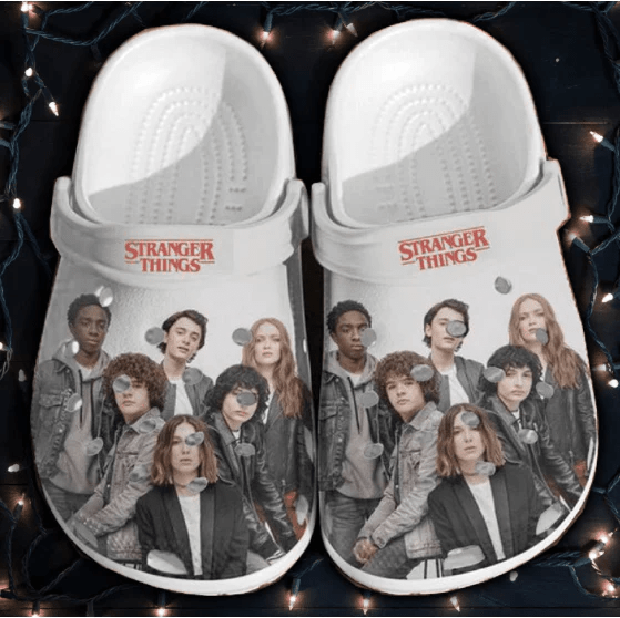 Footwearmerch Stranger Things Crocs Clogs Crocband Shoes Comfortable For Men Women