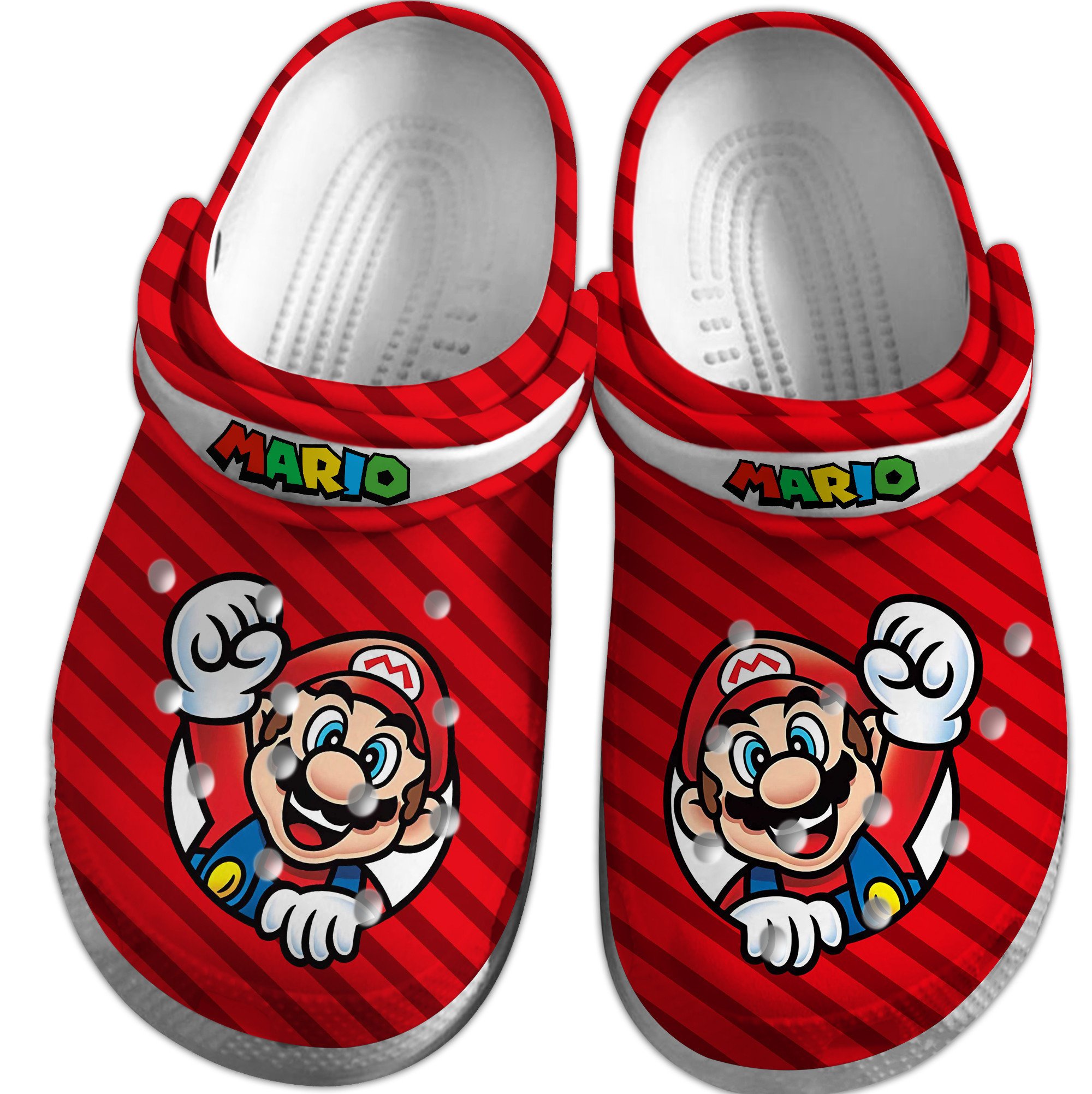 Footwearmerch Super Mario Game Movie Crocs Crocband Clogs Shoes Comfortable For Men Women and Kids