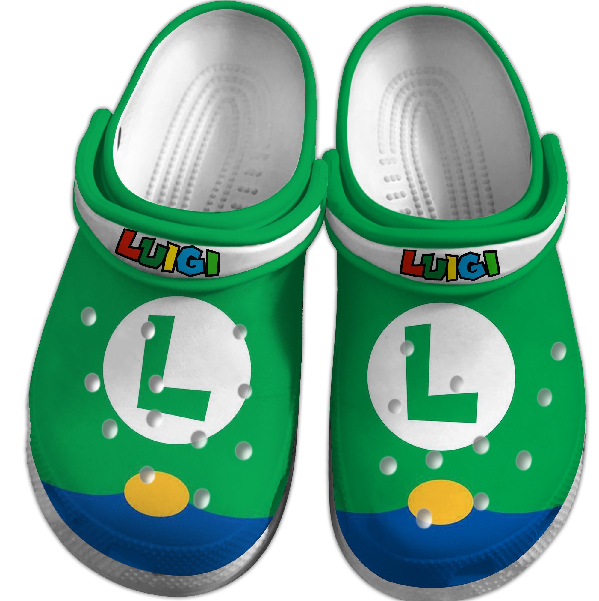 Footwearmerch Super Mario Game Movie Crocs Crocband Clogs Shoes Comfortable For Men Women and Kids