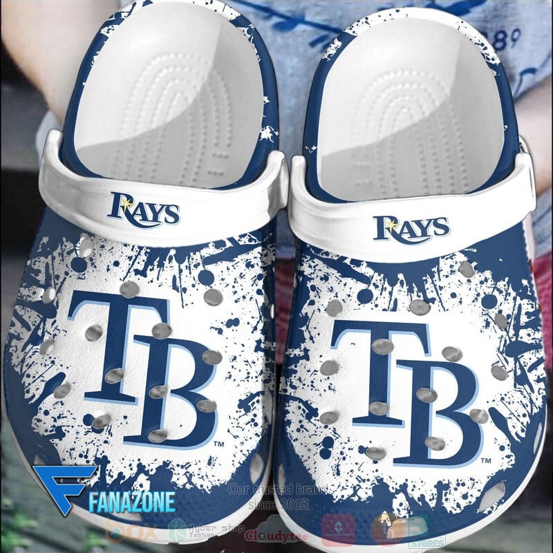 Footwearmerch Tampa Bay Rays MLB Sport Crocs Clogs Crocband Shoes Comfortable For Men Women and Kids