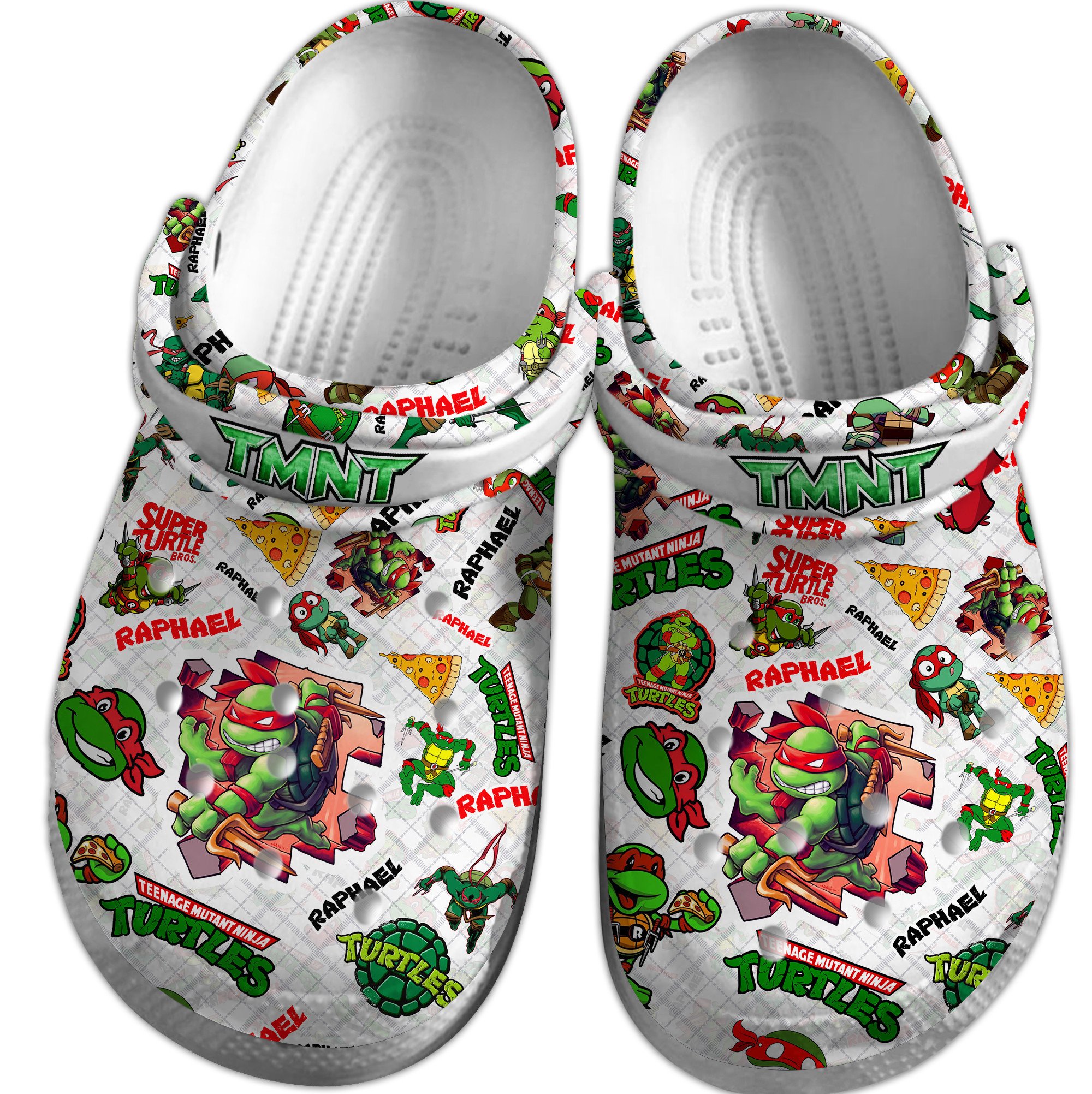 Footwearmerch Teenage Mutant Ninja Turtles Movie Crocs Crocband Clogs Shoes Comfortable For Men Women and Kids