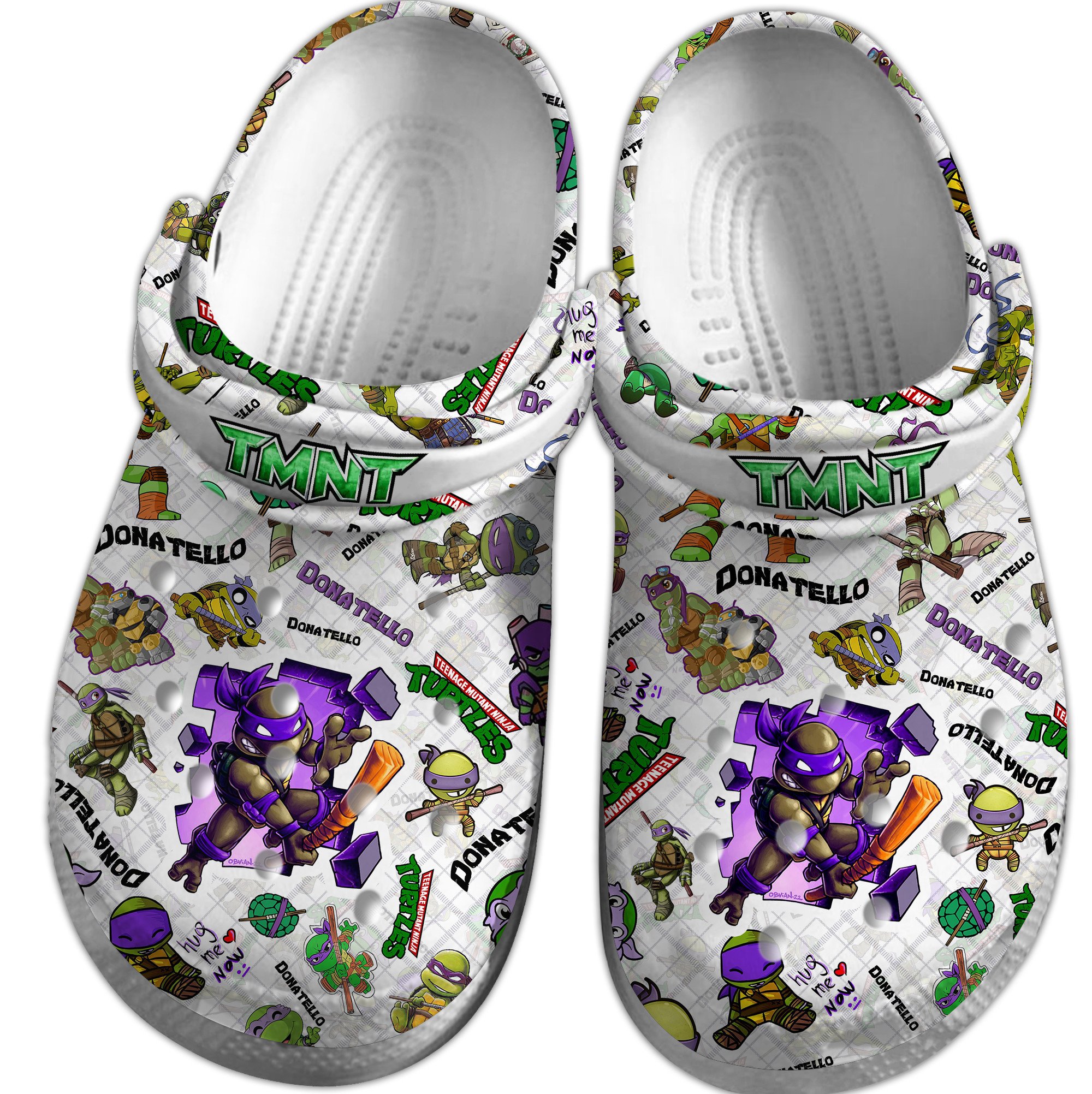 Footwearmerch Teenage Mutant Ninja Turtles Movie Crocs Crocband Clogs Shoes Comfortable For Men Women and Kids