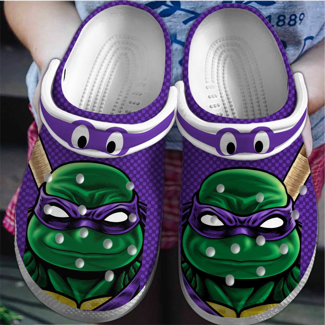 Footwearmerch Teenage Mutant Ninja Turtles Movie Crocs Crocband Clogs Shoes Comfortable For Men Women and Kids