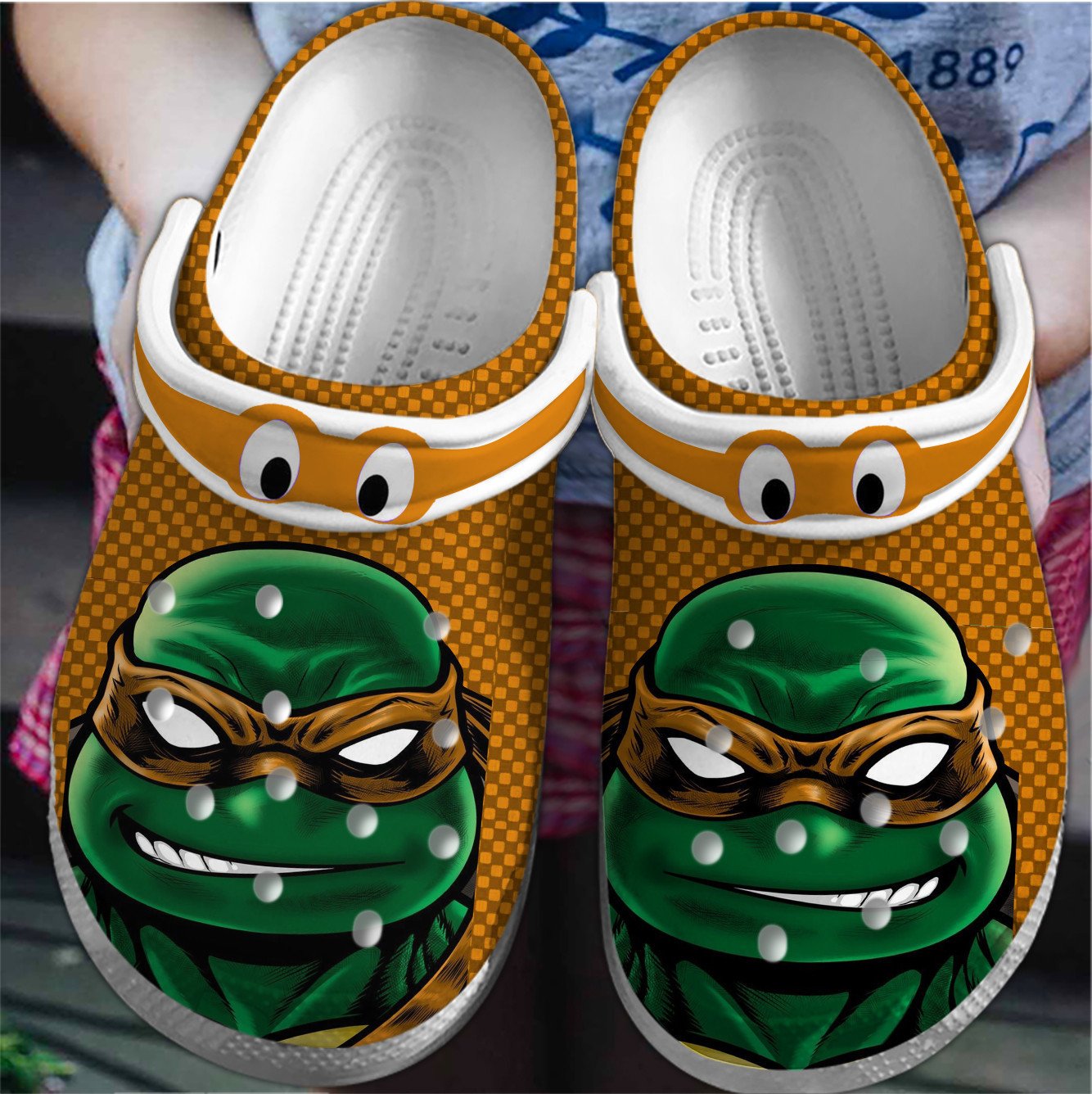 Footwearmerch Teenage Mutant Ninja Turtles Movie Crocs Crocband Clogs Shoes Comfortable For Men Women and Kids