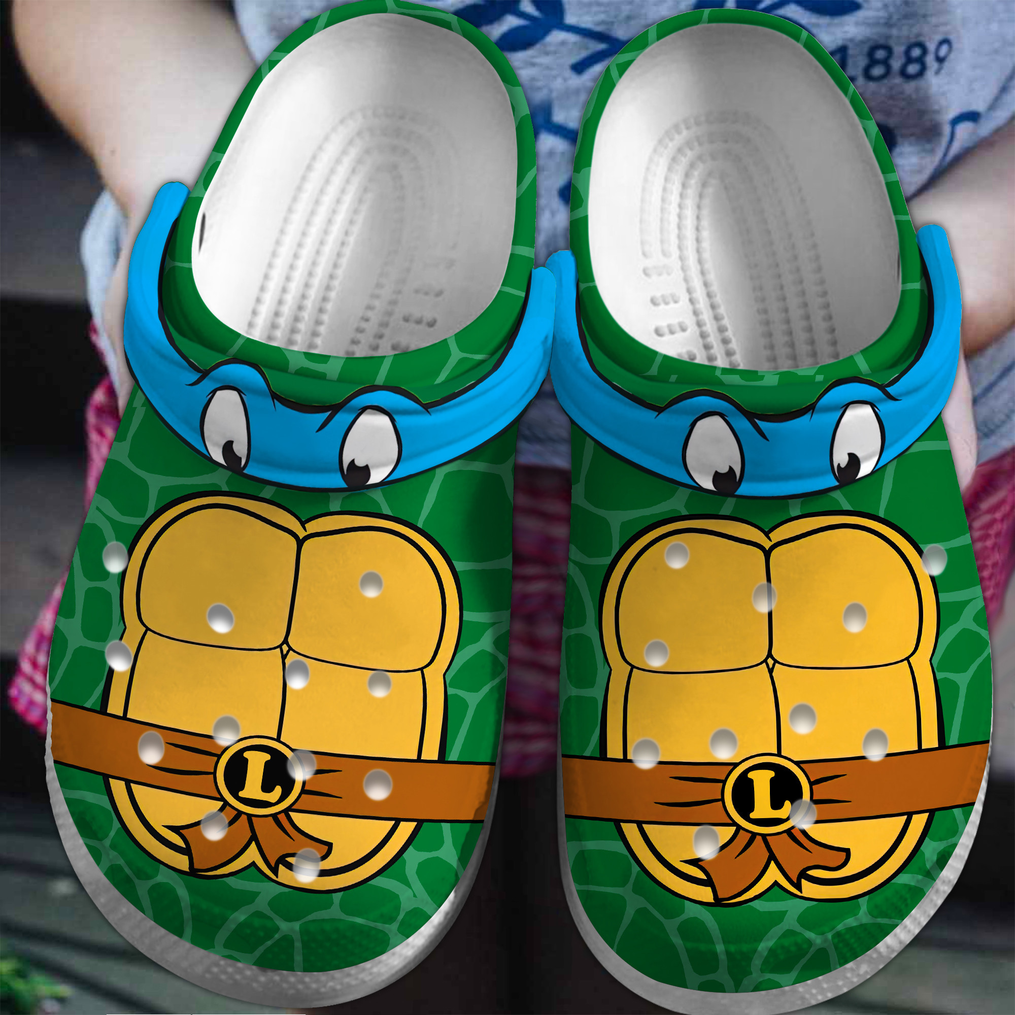 Footwearmerch Teenage Mutant Ninja Turtles Movie Crocs Crocband Clogs Shoes Comfortable For Men Women and Kids