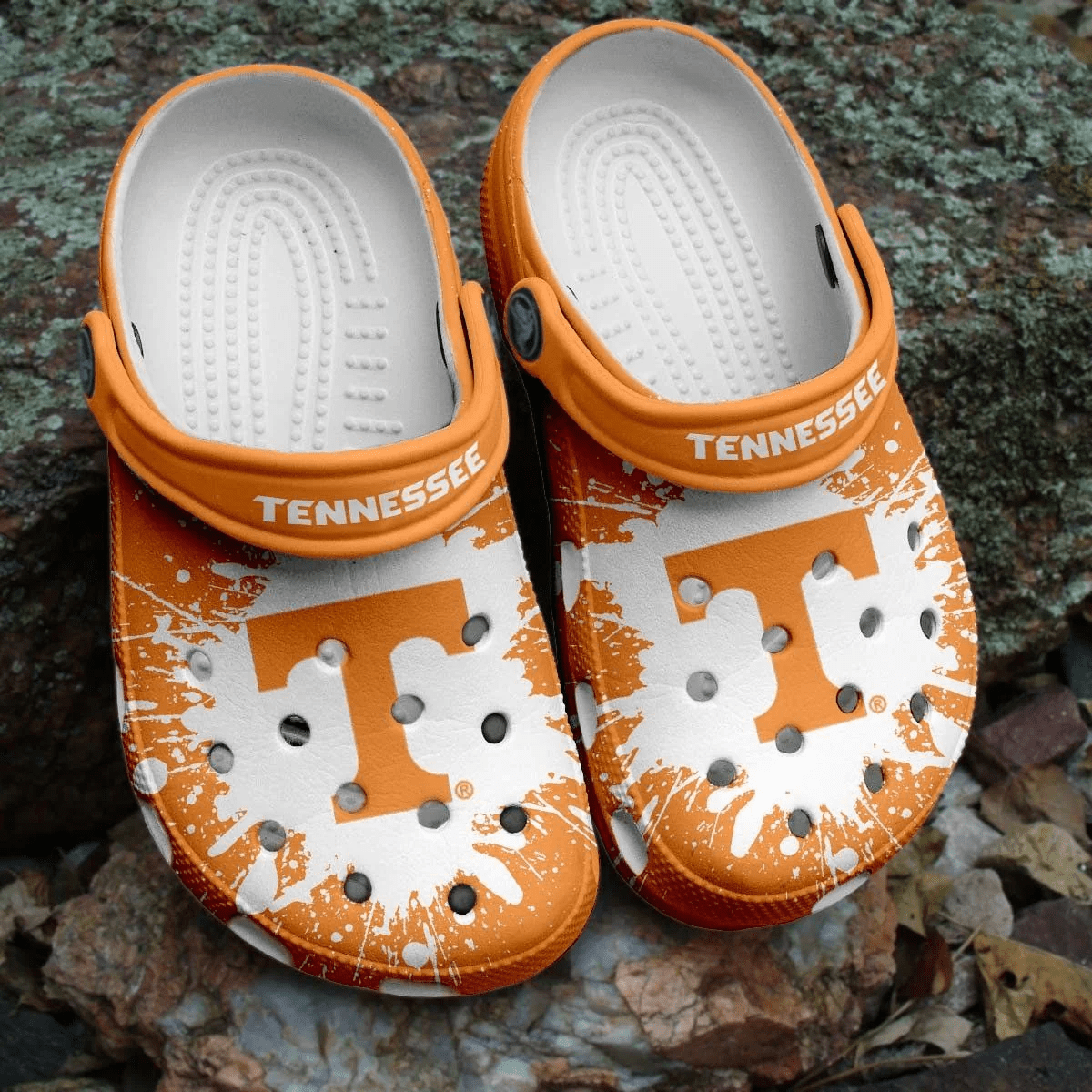 Footwearmerch Tennessee NCAA Crocs Shoes Crocband Clogs Comfortable For Men Women