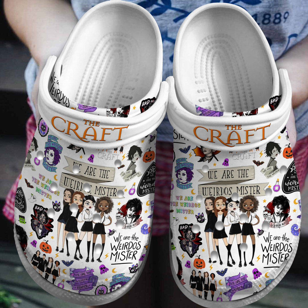 Footwearmerch The Craft Movie Crocs Crocband Clogs Shoes Comfortable For Men Women and Kids