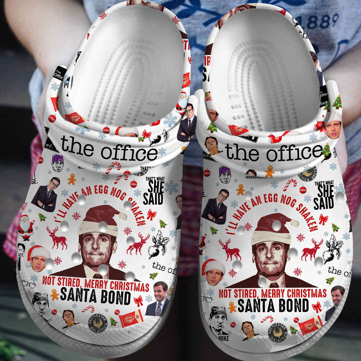 Footwearmerch The Office TV Series Crocs Crocband Clogs Shoes Comfortable For Men Women and Kids