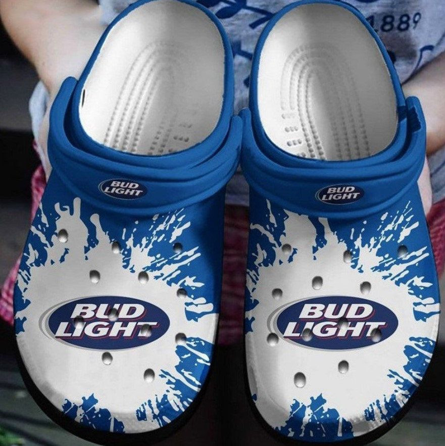 Footwearmerch Unique Bud Light Rubber clog Shoes Comfy Footwear