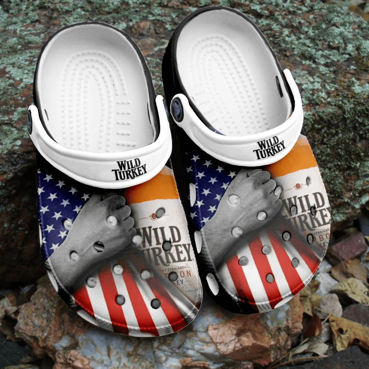 Footwearmerch Wild Turkey Clogs Crocs Comfortable Shoes Crocband For Men Women