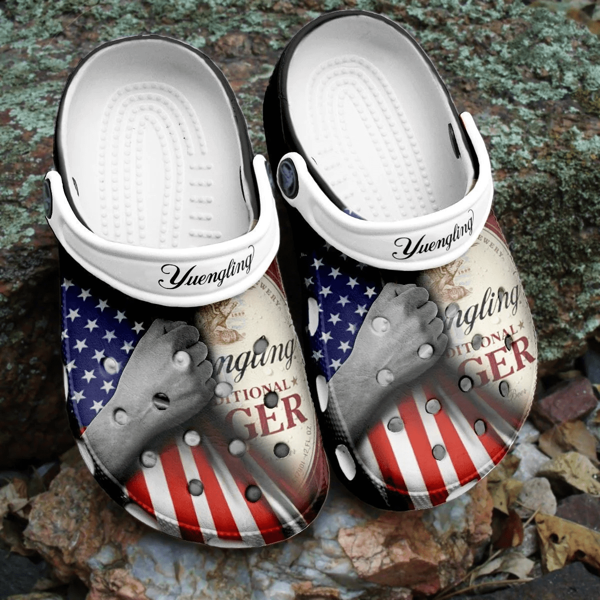 Footwearmerch Yuengling Beer Clogs Crocs Comfortable Crocband Shoes For Men Women