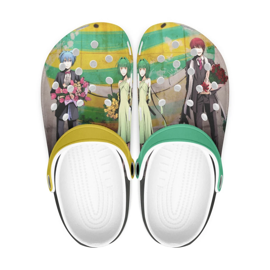 Footwearmerch Assassination classroom Anime Crocs Crocband Shoes Clogs Custom Name For Men Women and Kids