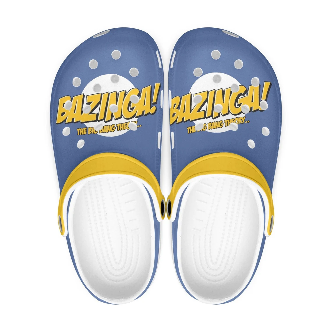 Footwearmerch Big Bang Theory TV Series Crocs Crocband Shoes Clogs Custom Name For Men Women and Kids