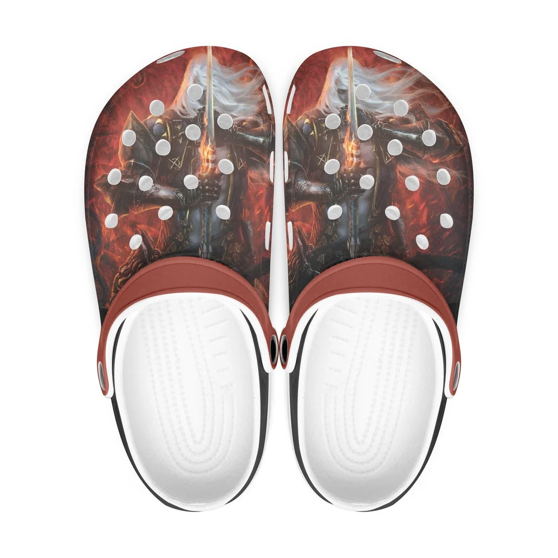 Footwearmerch Castlevania Game Crocs Crocband Shoes Clogs Custom Name For Men Women and Kids