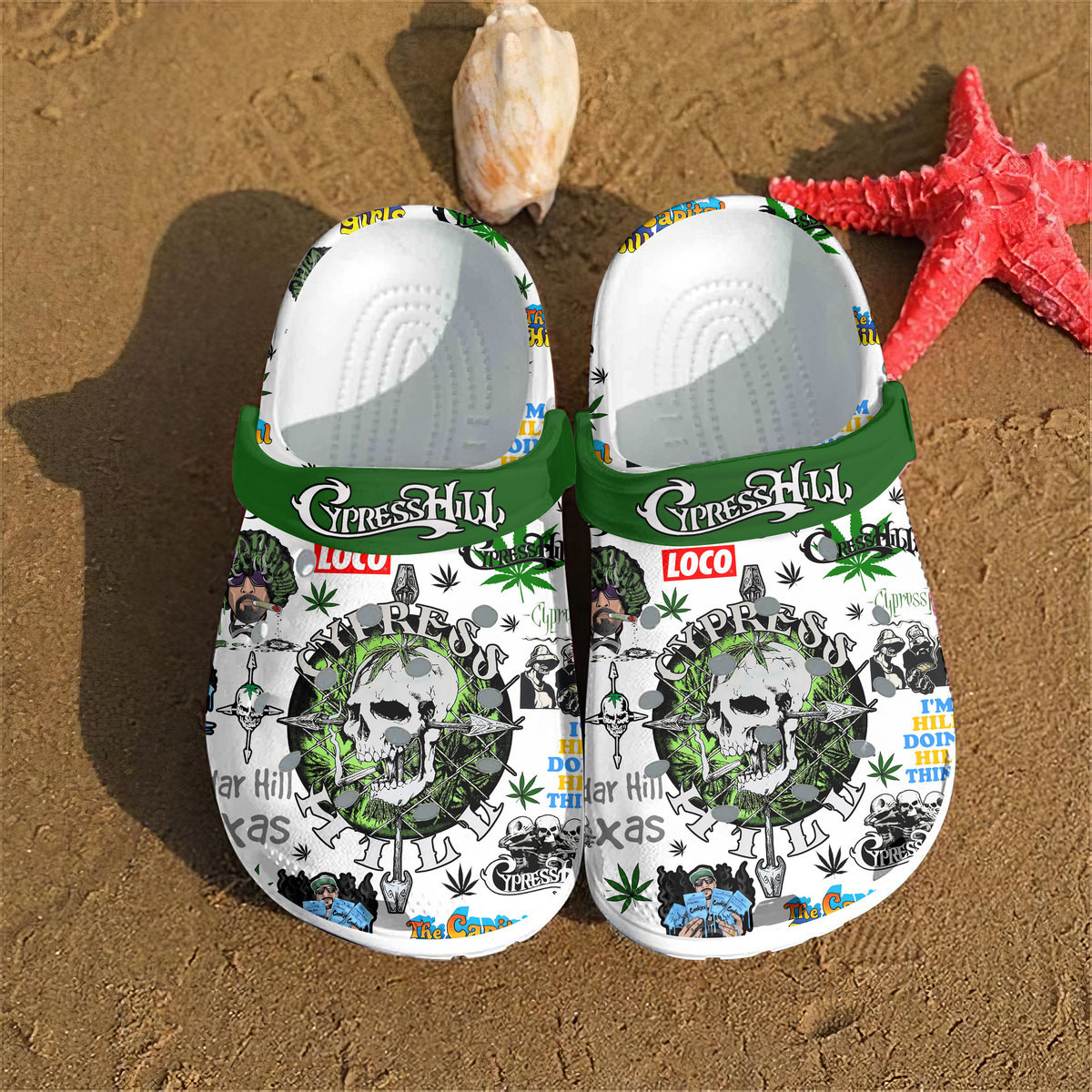 Premium Cypress Hill Crocs Crocband Clogs Shoes Comfortable For Men Women and Kids