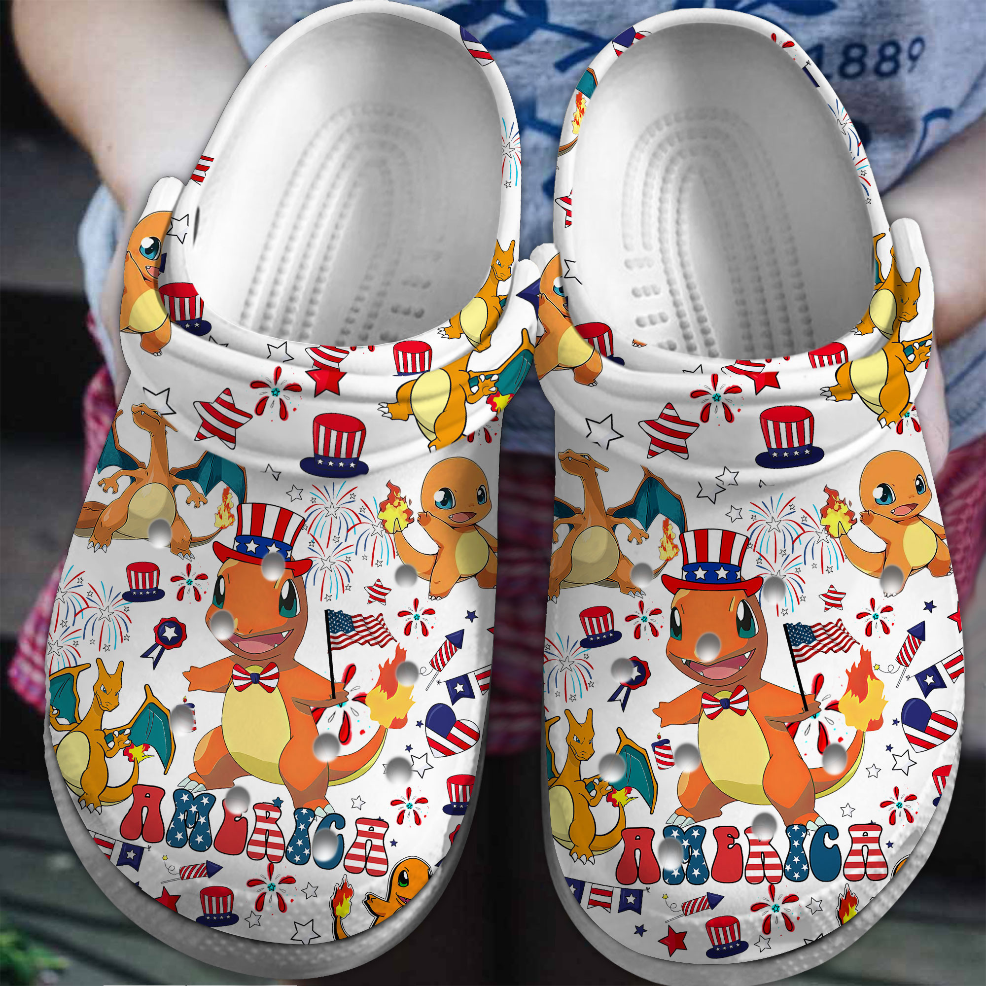 Premium Pokemon Cartoon Crocs Crocband Clogs Shoes Comfortable For Men Women and Kids